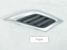 Saab 9-3 Bumper grille, right Part code: 12829567
Body type: Universaal