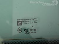 Opel Zafira (B) Side window, right (rear) Part code: 13123946
Additional notes: Towbar, r...