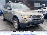 BMW X3 (E83) 2007 - Car for spare parts