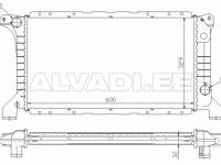 Ford Transit 1985-1994 JAHUTUSRADIAATOR