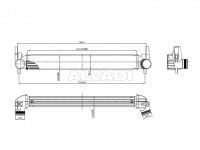 Skoda Fabia 2007-2014 ÕHURADIAATOR (INTERCOOLER)