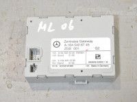 Mercedes-Benz ML (W164) Control unit (Gateway) Part code: A1645405662
Body type: Linnamaastur
...
