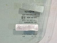 Toyota Auris 2007-2012 Door window, left (front) Part code: 68102-02230
Body type: 5-ust luukpära
