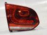 Volkswagen Golf 6 2008-2013 Rear lamp, left (trunk lid) (H/B) (LED) Part code: 5K0945093AB