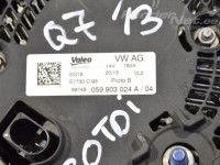 Audi Q7 (4L) Alternator (180A) Part code: 059903019F / 059903019FX
Body type: ...