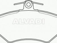 Audi 80 (B4) 1991-1996 KETASPIDURIKLOTSID