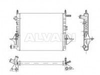 Renault Twingo 1993-2007 JAHUTUSRADIAATOR
