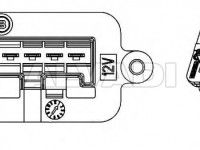 Opel Meriva (A) 2003-2010 KONDITSIONEERI TAKISTI