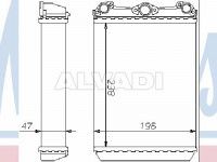 Mercedes-Benz 200 - 500 / E (W124) 1984-1996 SOOJENDUSRADIAATOR