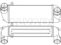 Hyundai Santa Fe 2006-2012 ÕHURADIAATOR (INTERCOOLER)