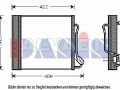 Smart ForTwo (City-Coupe, Cabrio) 1998-2007 air conditioning radiator