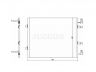 Opel Vivaro (A) 2001-2014 air conditioning radiator