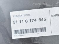 BMW 5 (E39) 1995-2004 Radiator side air guide, left Part code: 51118174845