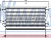 Renault Laguna 2001-2007 air conditioning radiator
