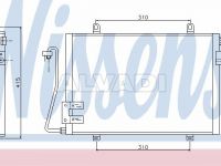 Renault Clio 1998-2012 air conditioning radiator