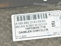 Mercedes-Benz A (W169) Rear cover, deck trim Part code: A1696800141 9E83
Body type: 5-ust lu...