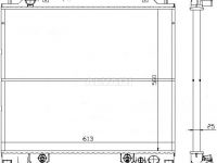 Mitsubishi L300 1986-2000 JAHUTUSRADIAATOR