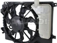 Hyundai Elantra (MD) 2010-2015 RADIAATORI VENTILAATOR