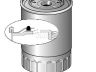 Hyundai Accent 2000-2005 fuel filter