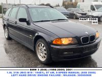 BMW 3 (E46) 2001 - Car for spare parts