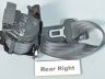 Seat belt, rear (right) Kia Cee'd / 01.2012-12.2018
Part code: 89820A60...