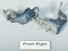 Ford Focus Door hinge, right front Part code: 2206725 + 2206723
Body type: Universaal