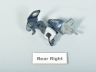 Ford Focus Door hinge, right rear Part code: 2315900 + 2193184
Body type: Universaal